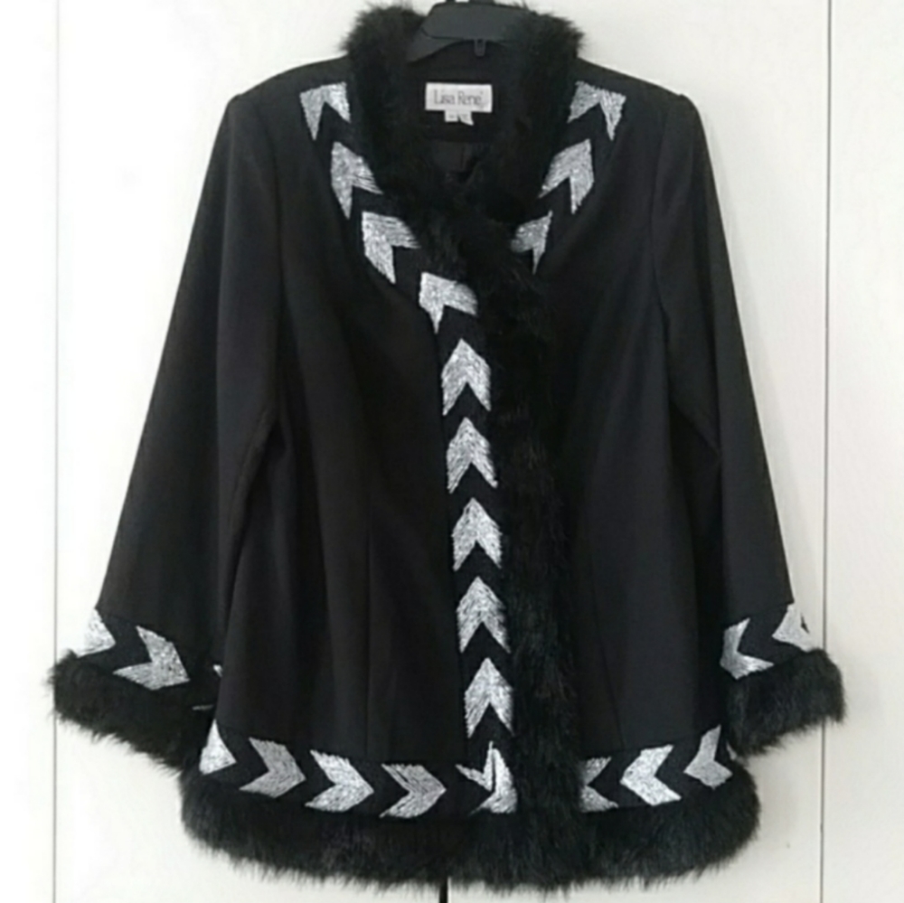 Lisa Rene'  Blazer / Size 12